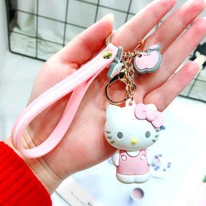 Kawaii Hello Kitty Keychain
